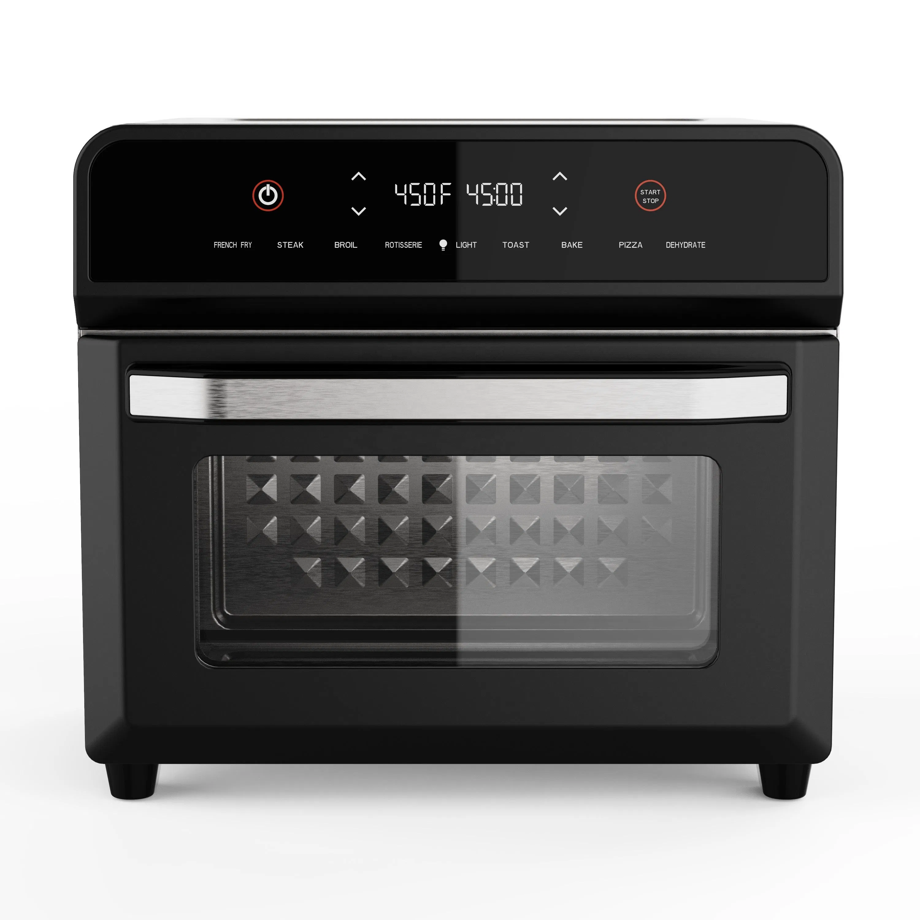 25L Smart Touch Screen Stainless Steel Hot Air Convection Air Oven
