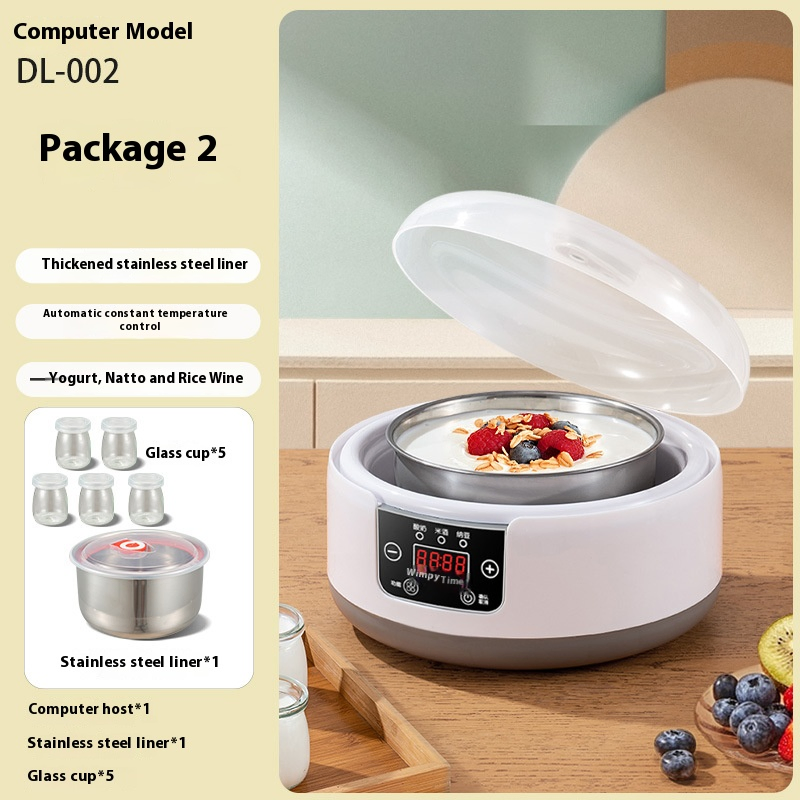 Hot Sale Multifunctional Time Control Automatic Natto Greek Yogurt Machine Maker