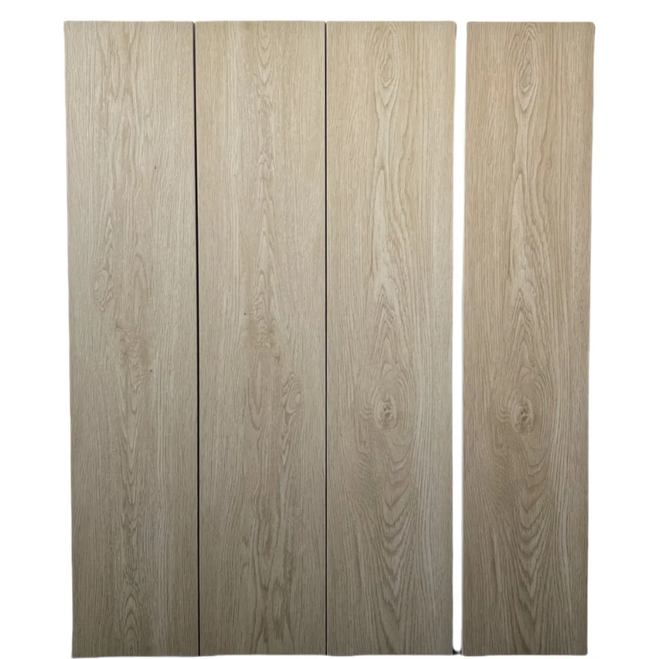 Stylish Grey Wood Grain Porcelain Tiles for Contemporary Flooring Solutions