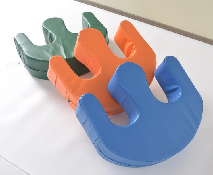 Elderly People Turn Over U Shaped Pillow PU Leather Bed Turning Device