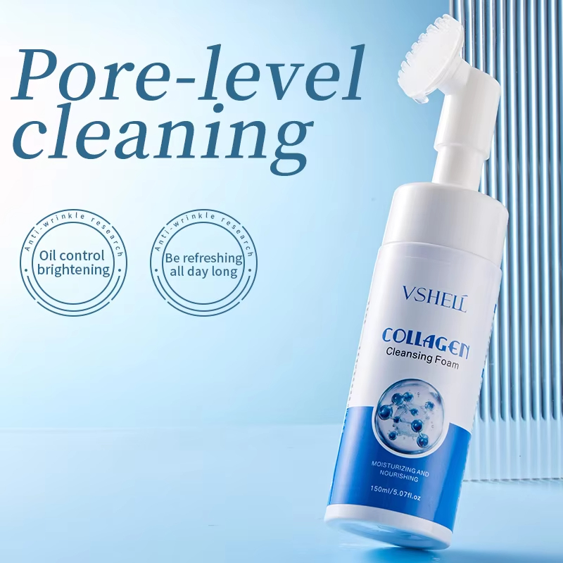 Gentle Organic Rice Water Foaming Cleanser Deep Cleansing Amino Acid Mousse Moisturizing Brightening Function for Face$1.67-2.37