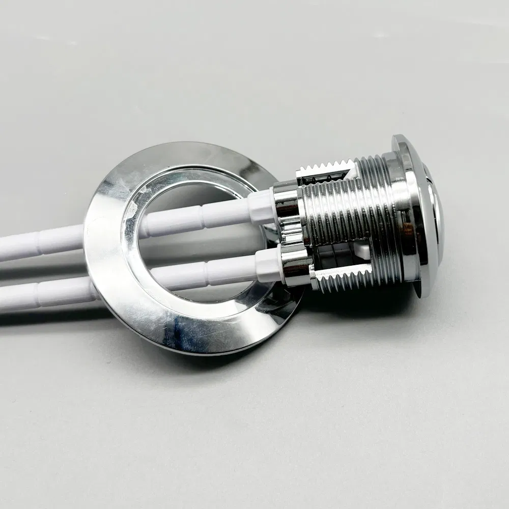 Ncc Chrome Toilet Fitting Plumbing Accessories 48mm 58mm Dual Toilet Flush Button
