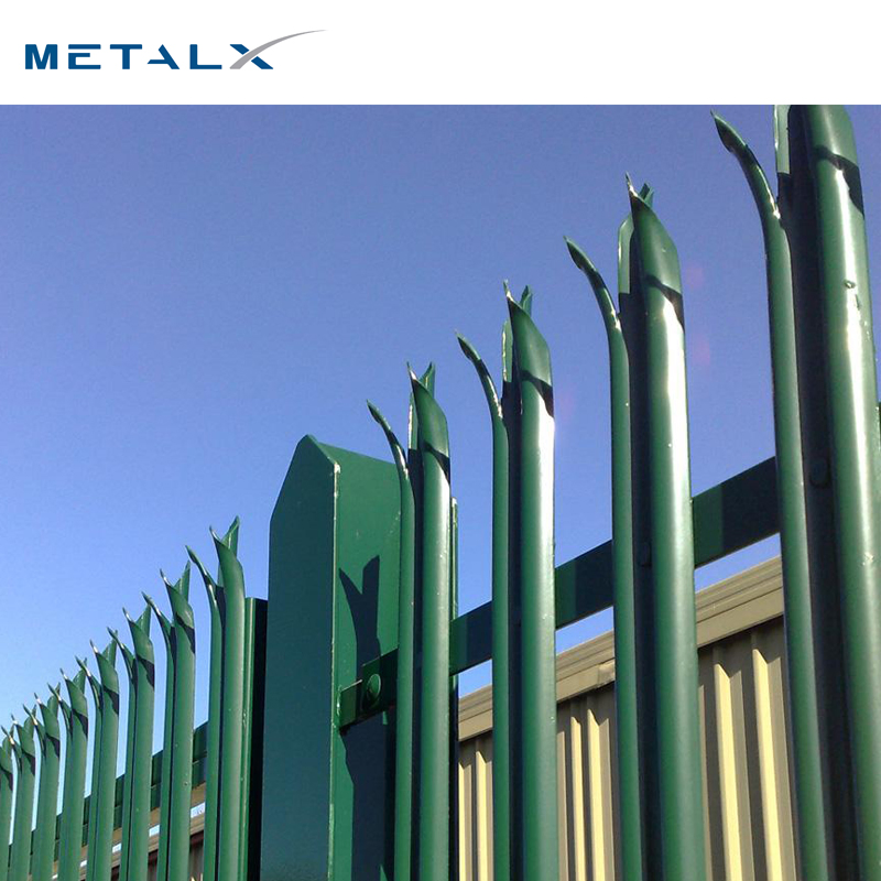 Fencing Panels Steel Palisade Matting Fence Gate Posts Galvanized Metal Fence