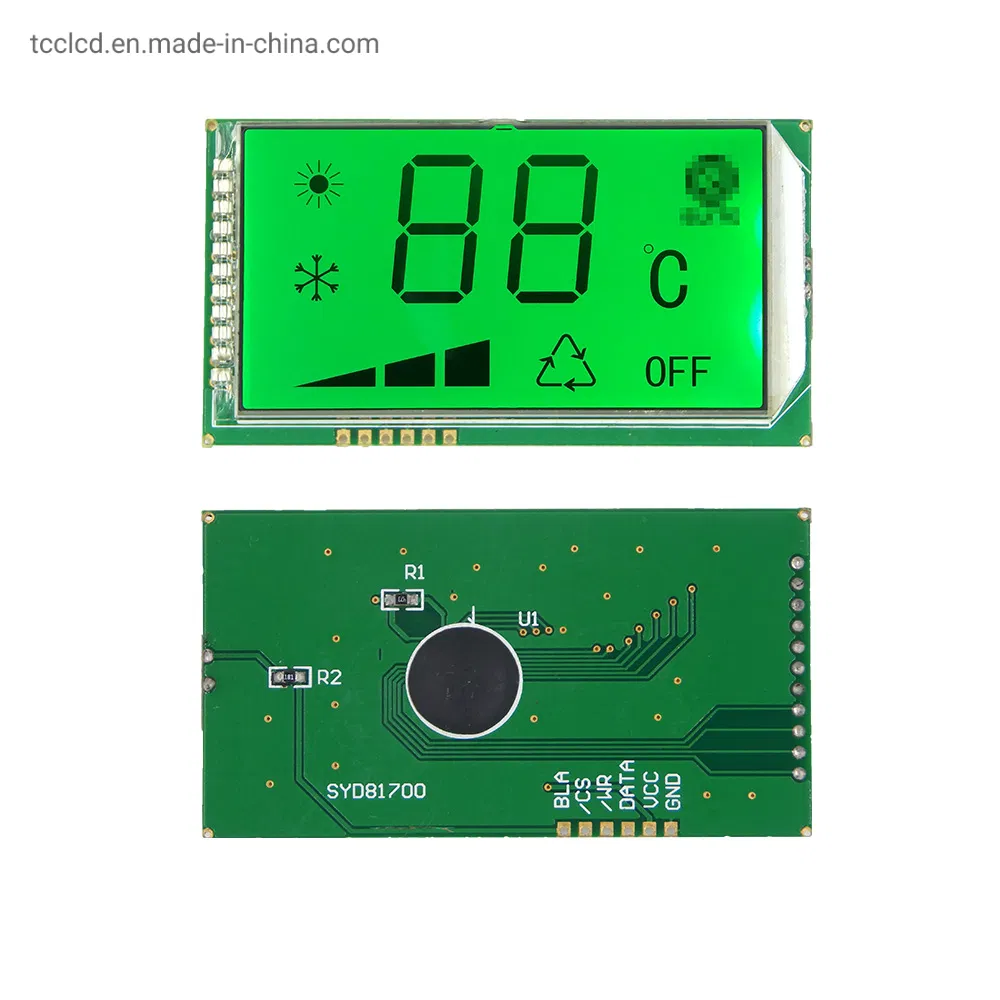 Промышленный 6-пиновый LCD модуль, 7-сегментный дисплей