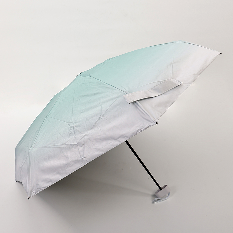 Складной зонт женский 5 сложений с защитой от УФ