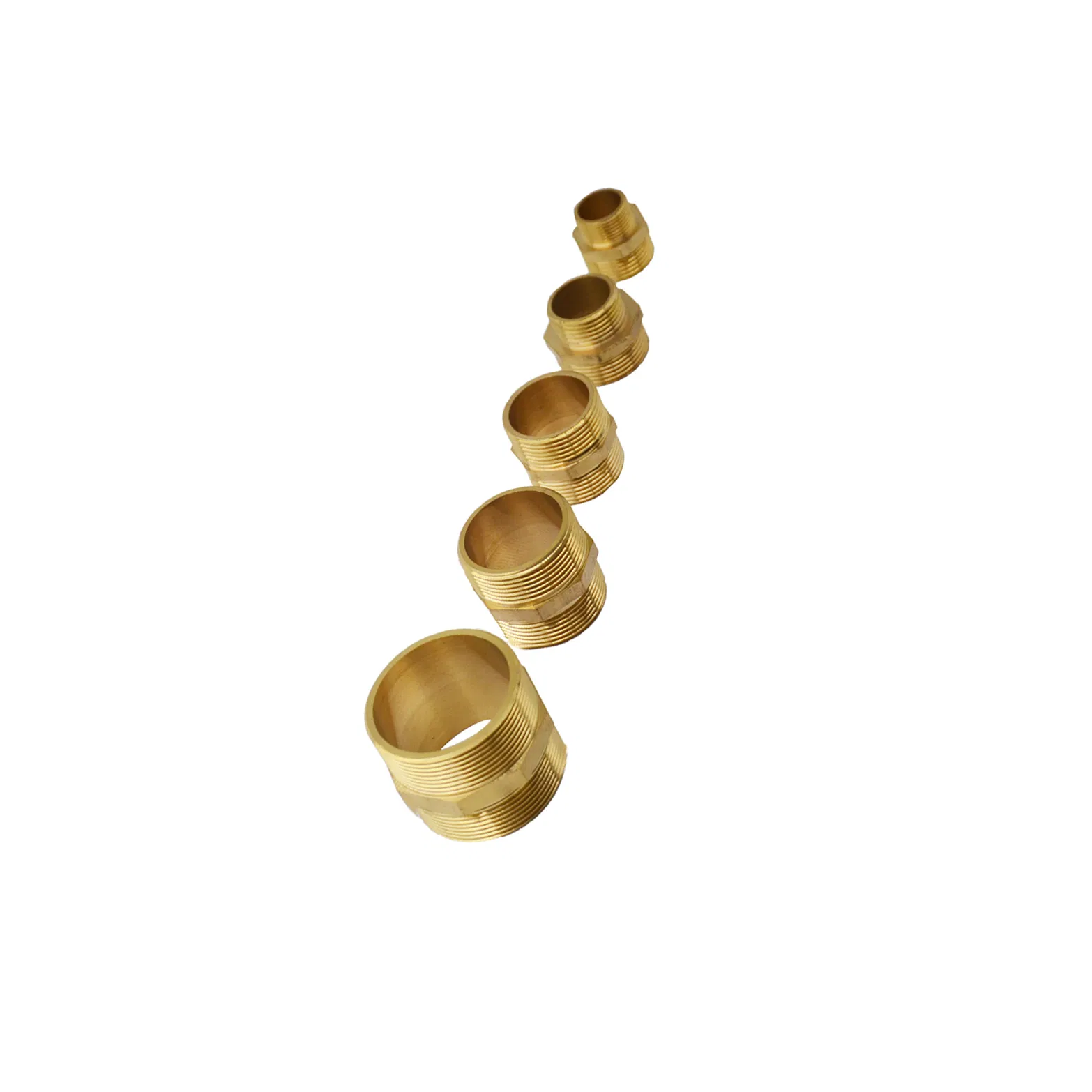 Male Thread Brass Equal Hexagon Nipple