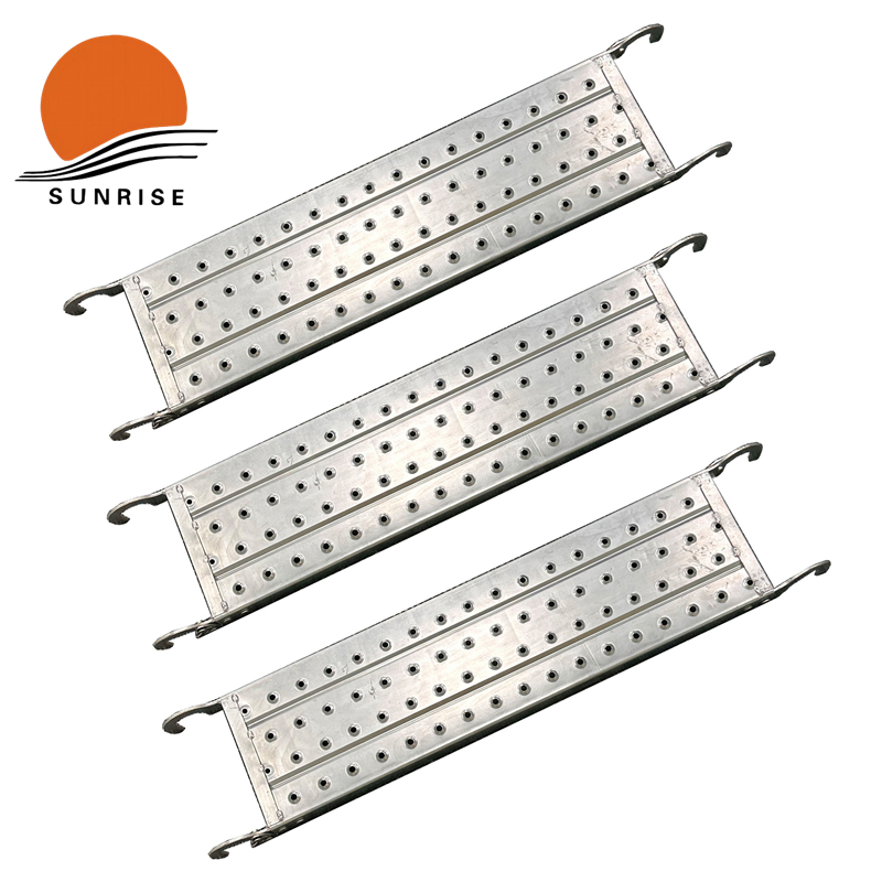 Galvanized Steel Scaffold Planks Manufacturer Construction Scaffolding Accessories Steel Plank