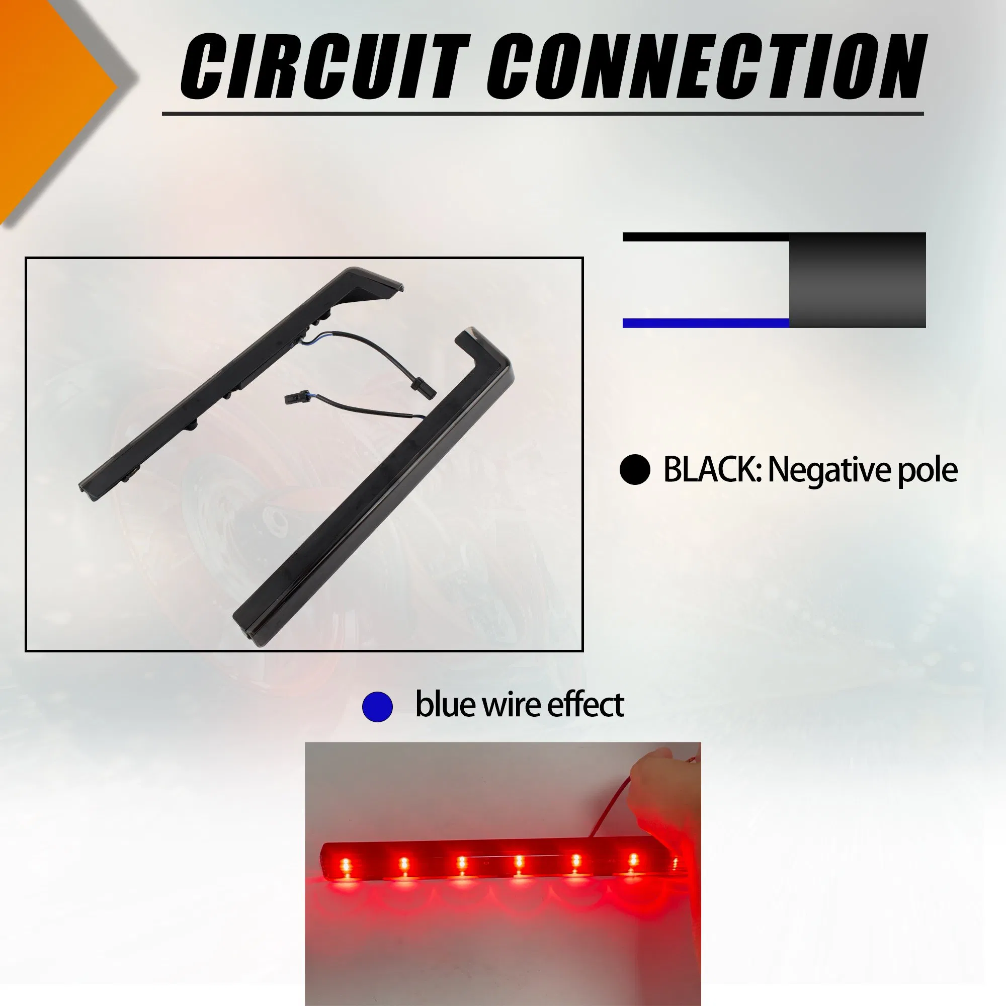 Светодиодный габаритный фонарь для Harley Touring