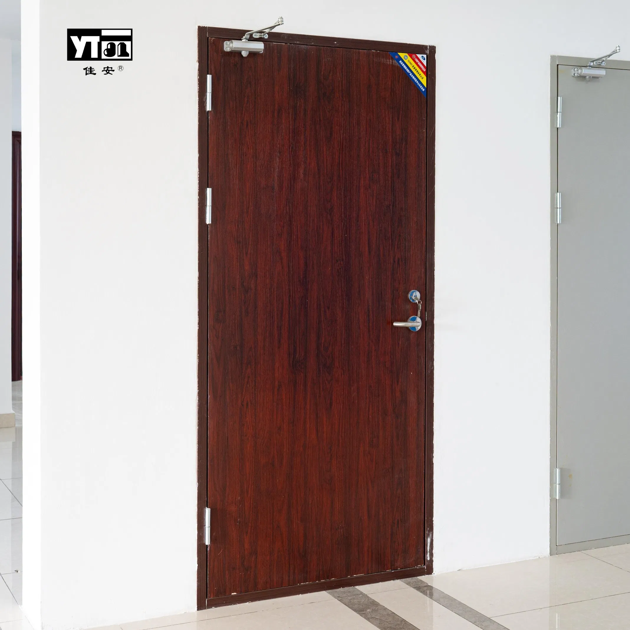 Superior-Quality Sturdy & Durable Fire-Resistant Wooden Door for Building Fire Separation