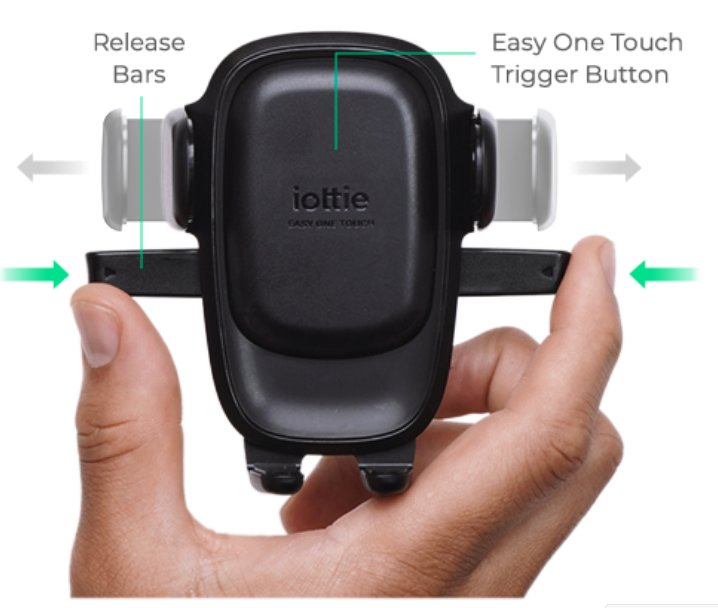 Универсальный держатель телефона в авто с гибким креплением