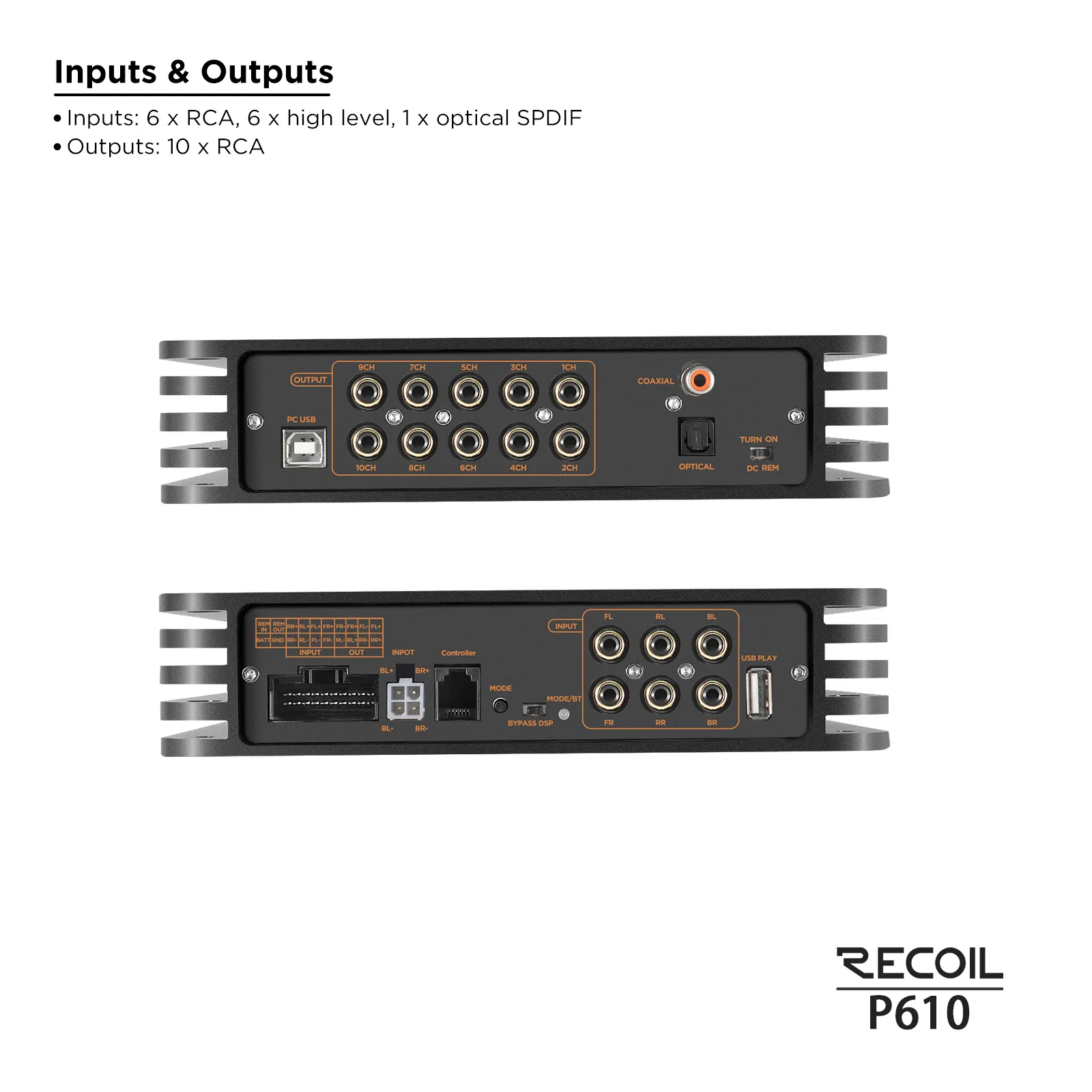 DSP Amplifier P610 Raises The Bar to a New Level