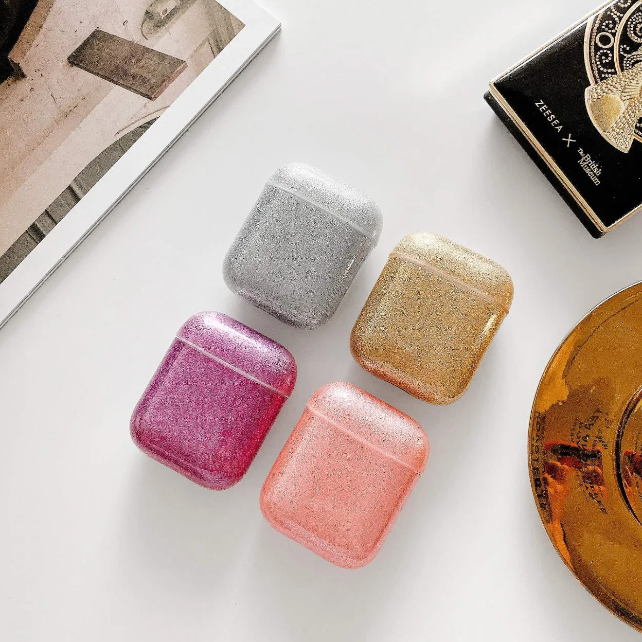 High Quality Portable Silicone Protective Case for Air Pods PRO 1/2/3 Waterproof Shockproof Cover