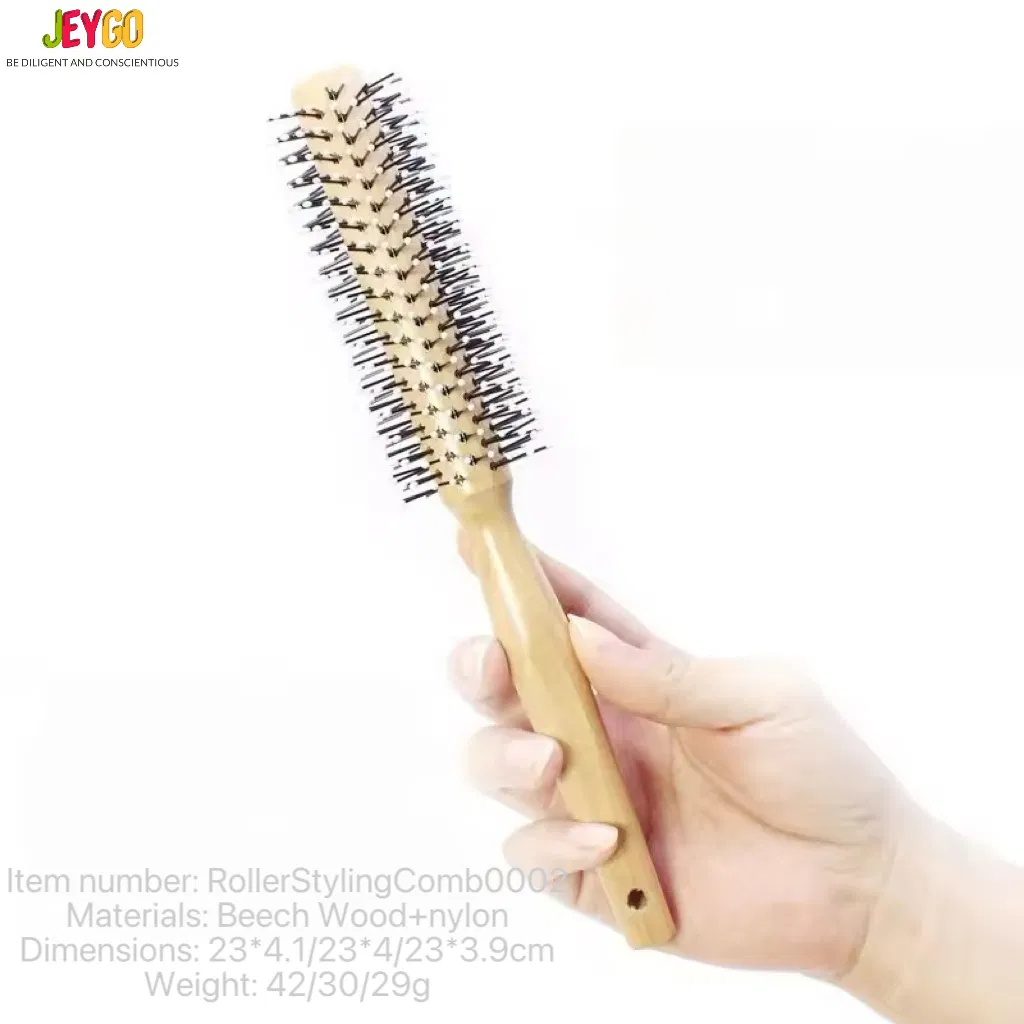 Bestselling Women's Home Hair Styling Product: Round Boar Bristle Curling Comb