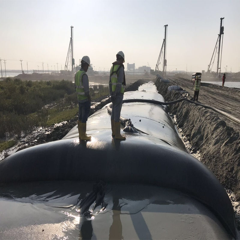 Woven Geotextile Tube Geotube Silt Curtain Geotechnical Fabric