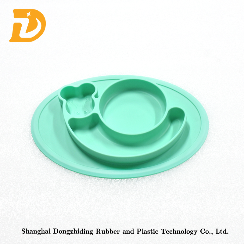 Food-Grade Silicone Safe Kids Bowl