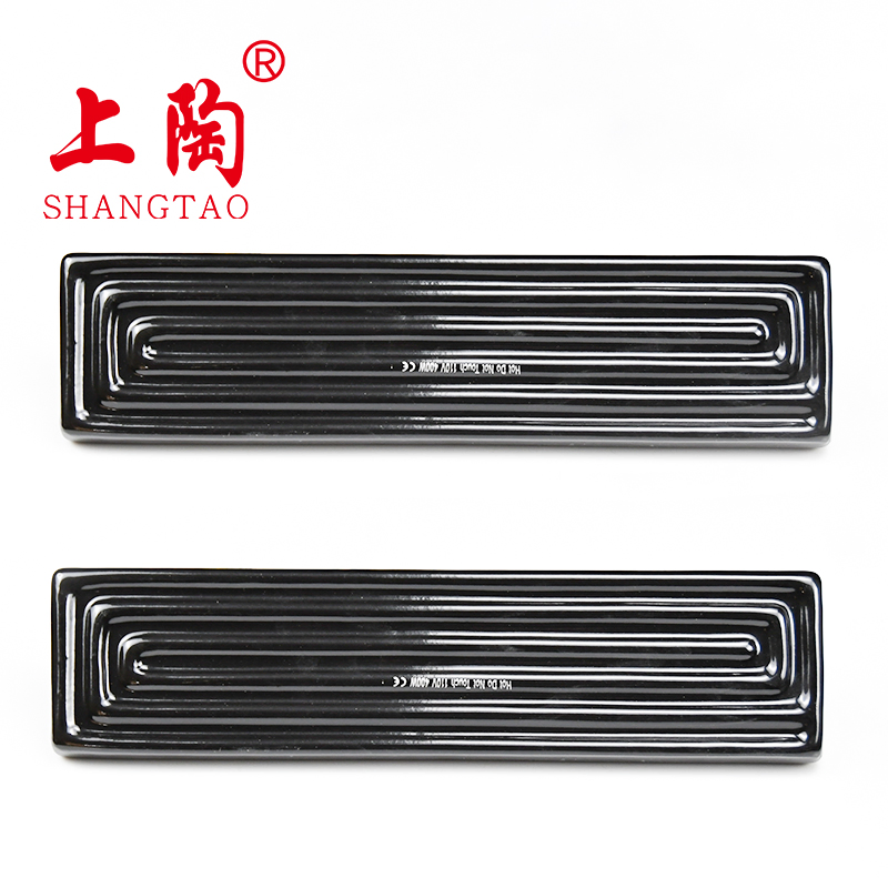 Hollow 120*120mm Flat Shape Sauna Room Far Infrared Electric Ceramic Heater Plates