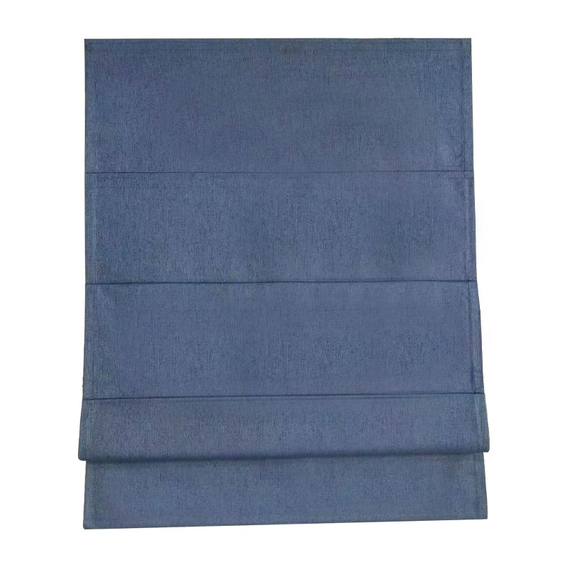 Roman Blinds Motorized Blackout Custom Magnetic Remote Control Window