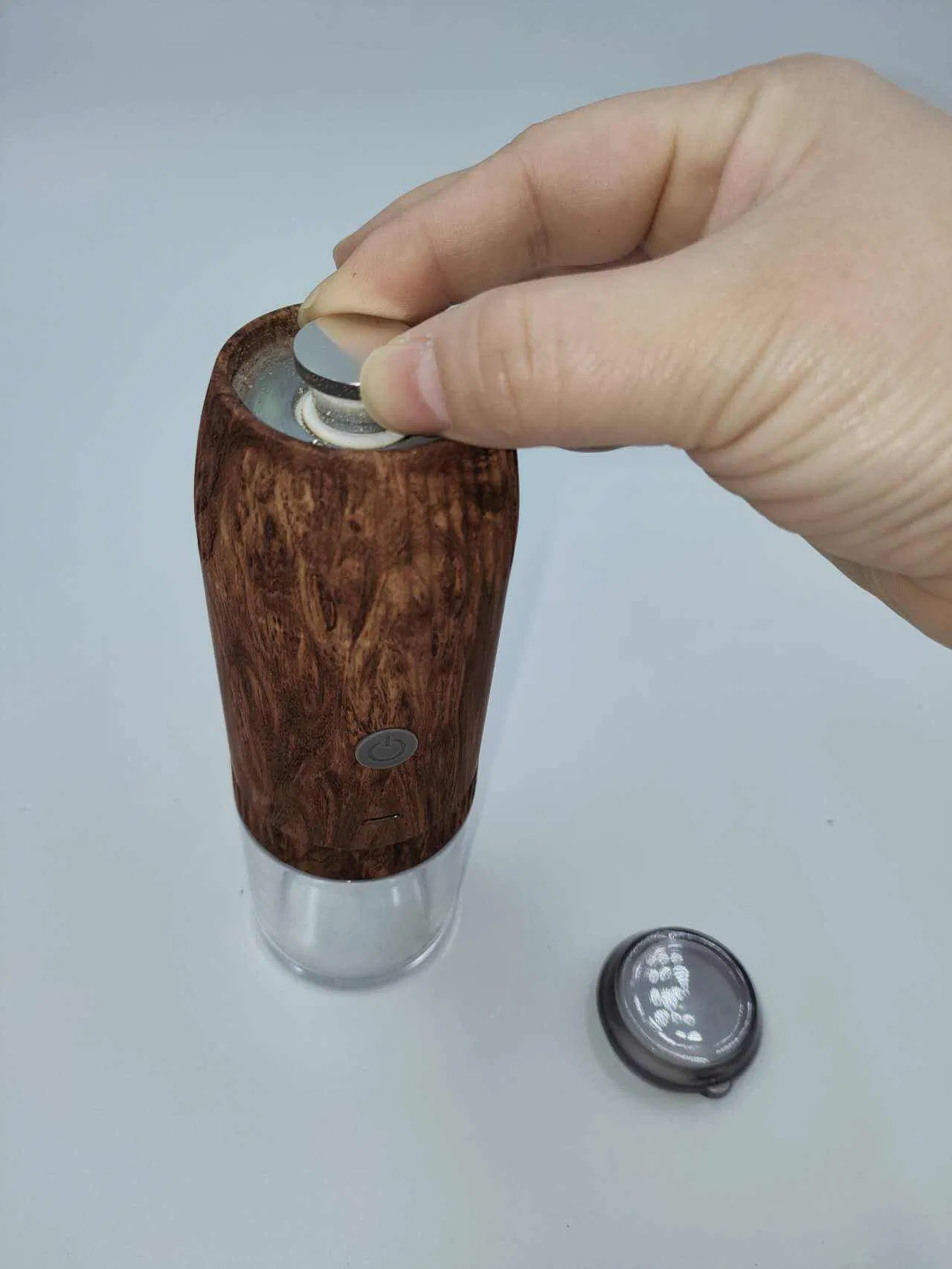 New Design Gravity Automatic Salt and Pepper Grinder USB Charging with Lighting