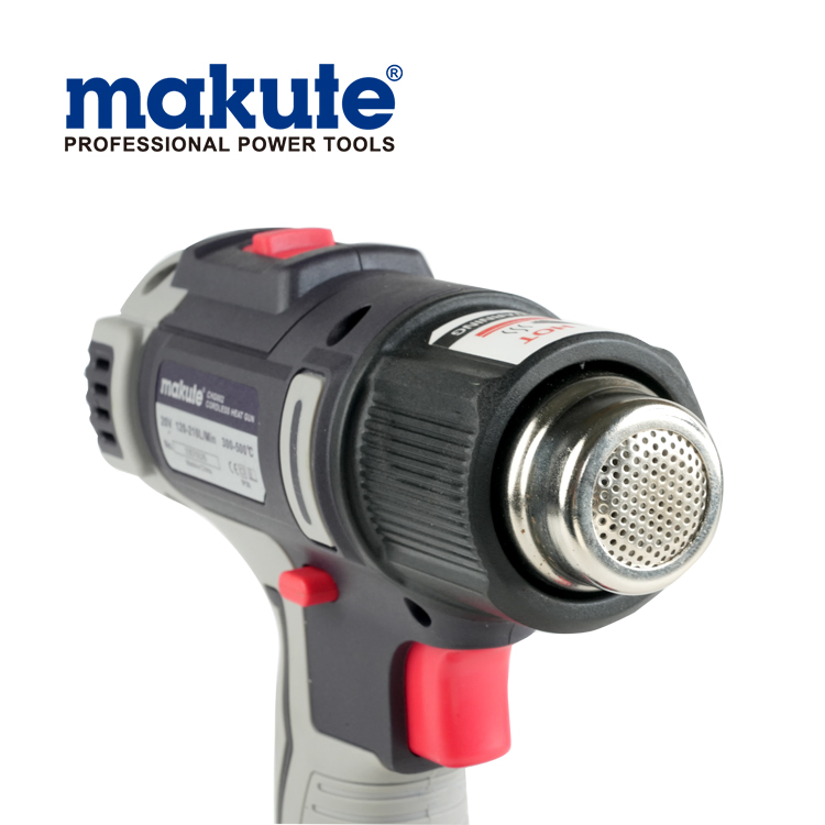 Cordless Handheld Hot Air Gun with 3 Nozzles Temperature Adjustable Electric Heat Gun for Makute 20V Battery