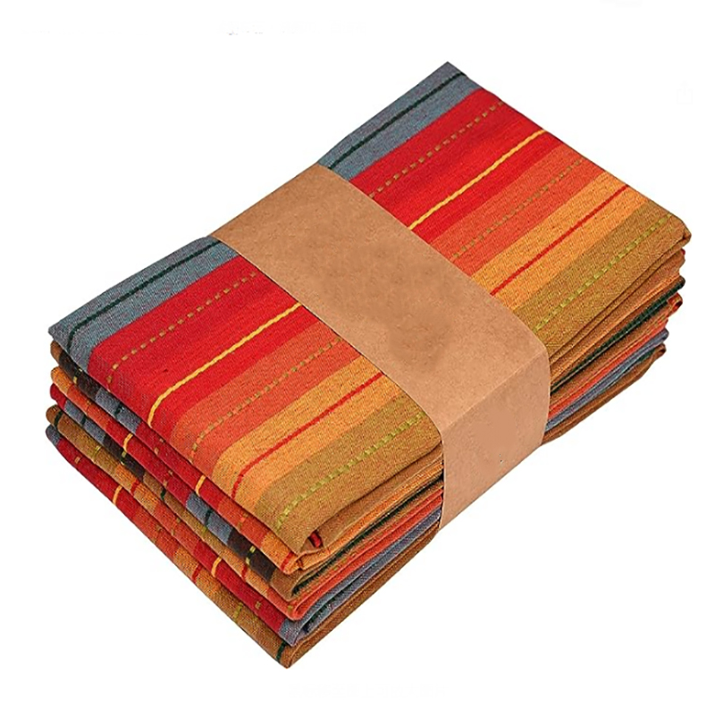 Kitchen Towels 12 Pack Premium 100% Cotton Dish Towels for Kitchen