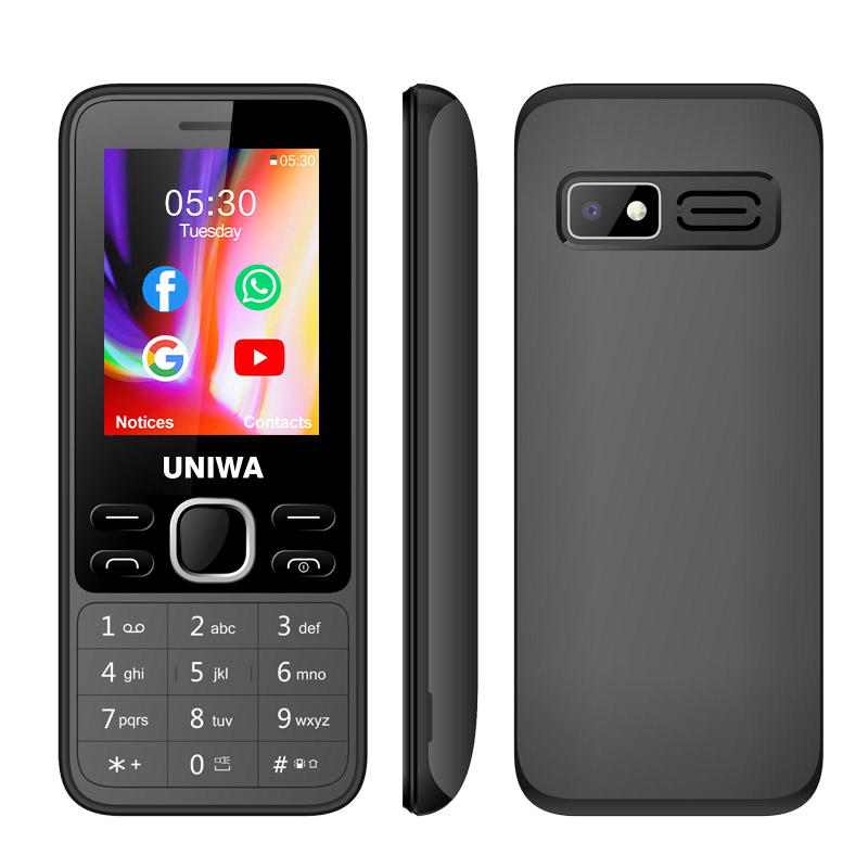 Кнопочный телефон UNIWA K2401 с 4G, WiFi и WhatsApp