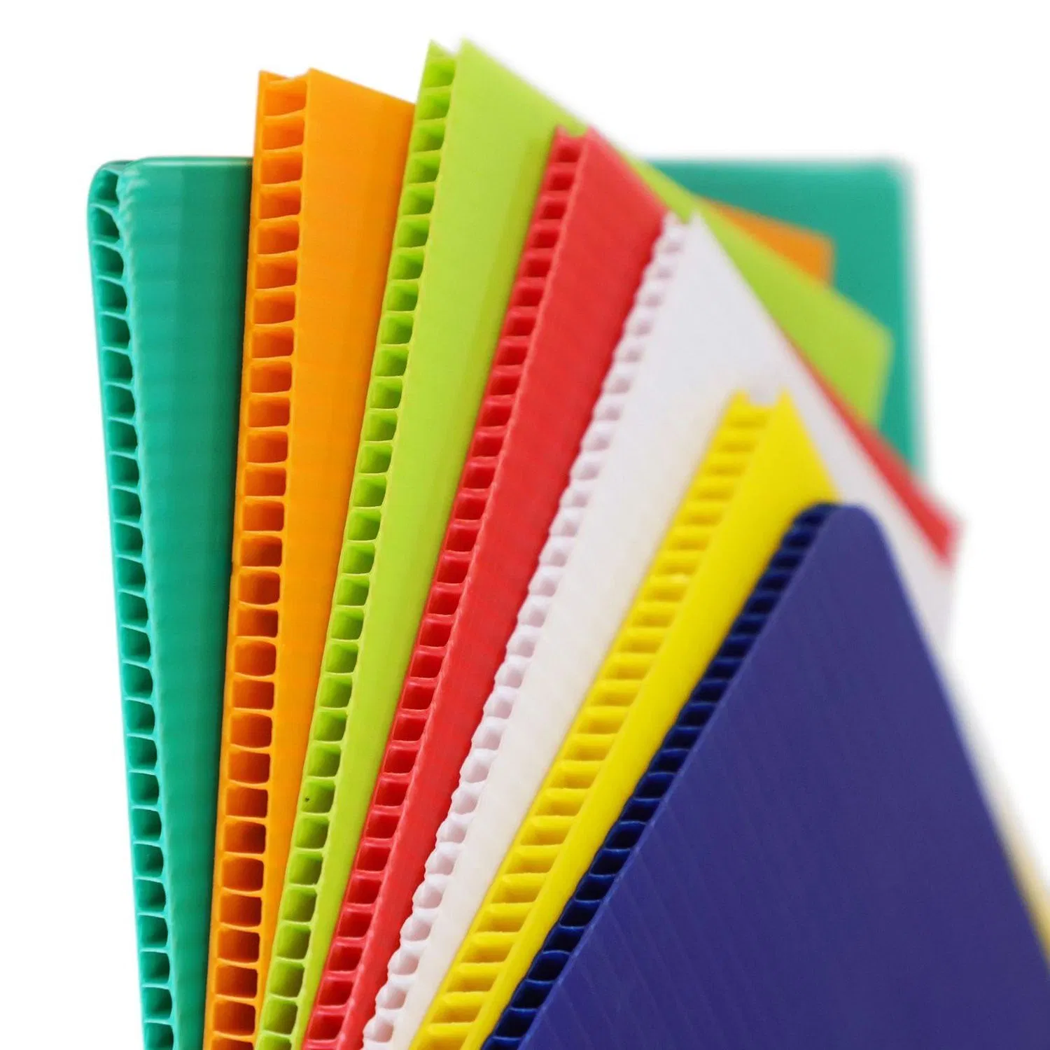 Black Recycled PP Twin Wall Plastic Corflute Floor Protection Sheet