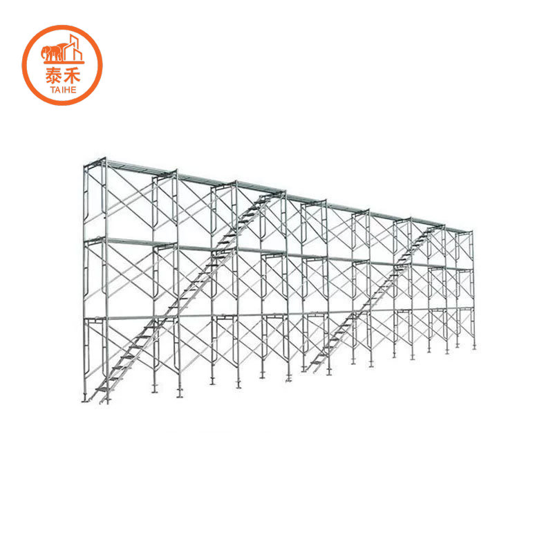 5' X 6'7" Steel Walk-Thru Scaffolding Frame for Stucco and Siding