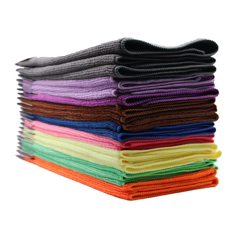 Microfibre 40*40 Panno in Microfibra Per Auto Micro Fabric Cloth Car Cleaning Microfiber Towels Car Care Detailing