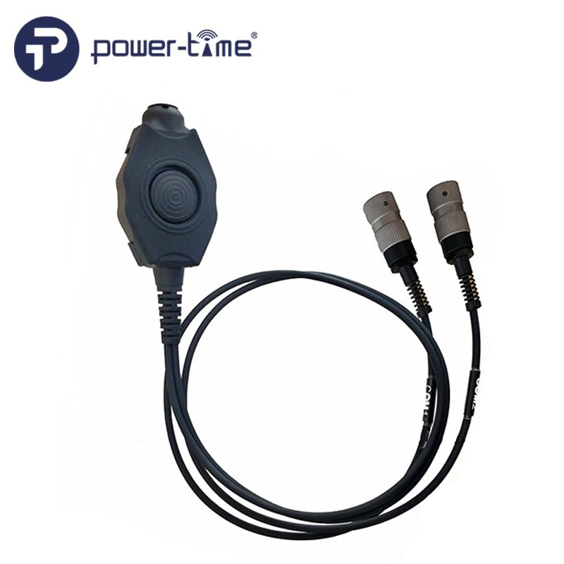 En352 Certified Noise Canceling Ptt Headset with Two Way Radios