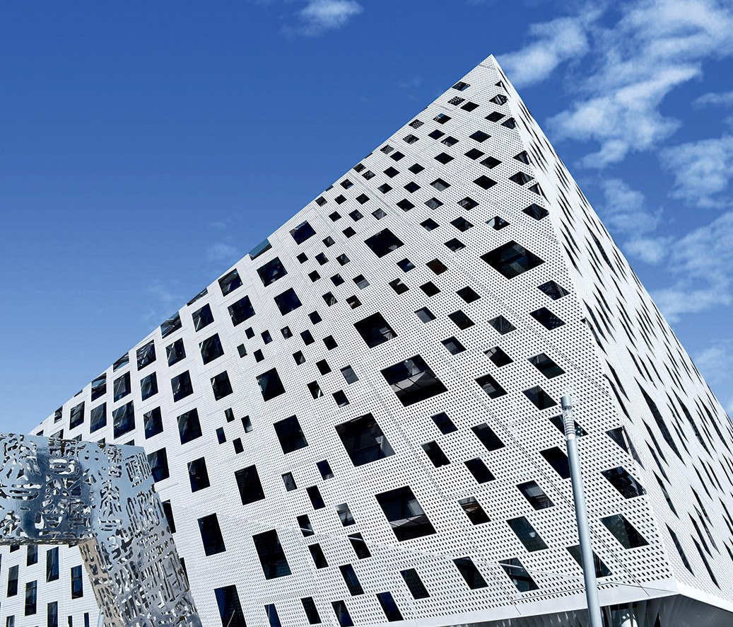 Customized Acoustic Interior Exterior Decorative Aluminum Panel Facade with Competitive Price
