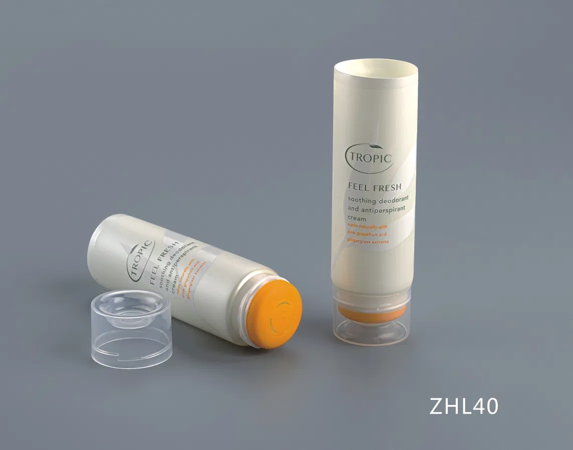 Premium Plastic Tubes with 50mm Diameter and Deodorant Head