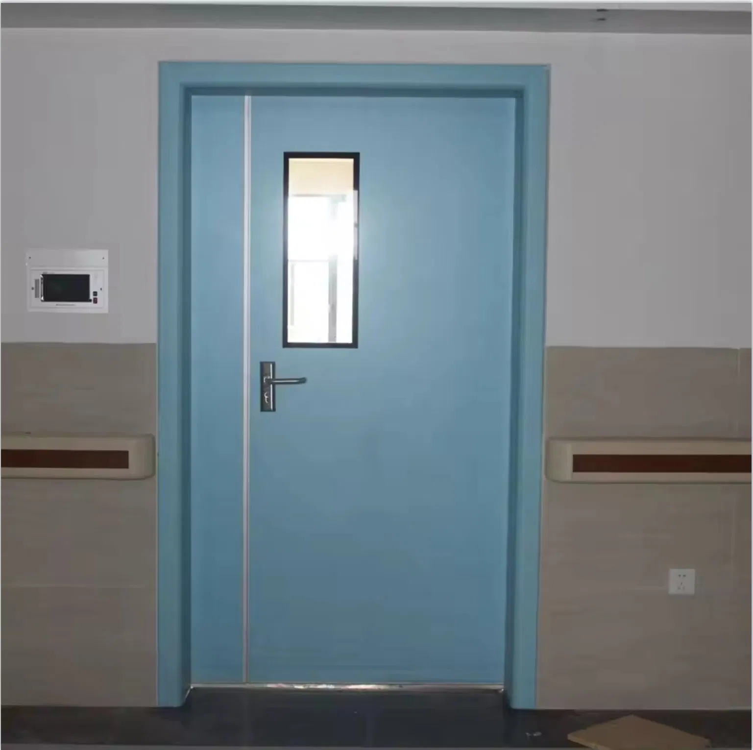 Emergency Modern Stainless Steel Swing Style Security Door with 20-180 Minute Fire Resistance for Hotels and Fire Exits