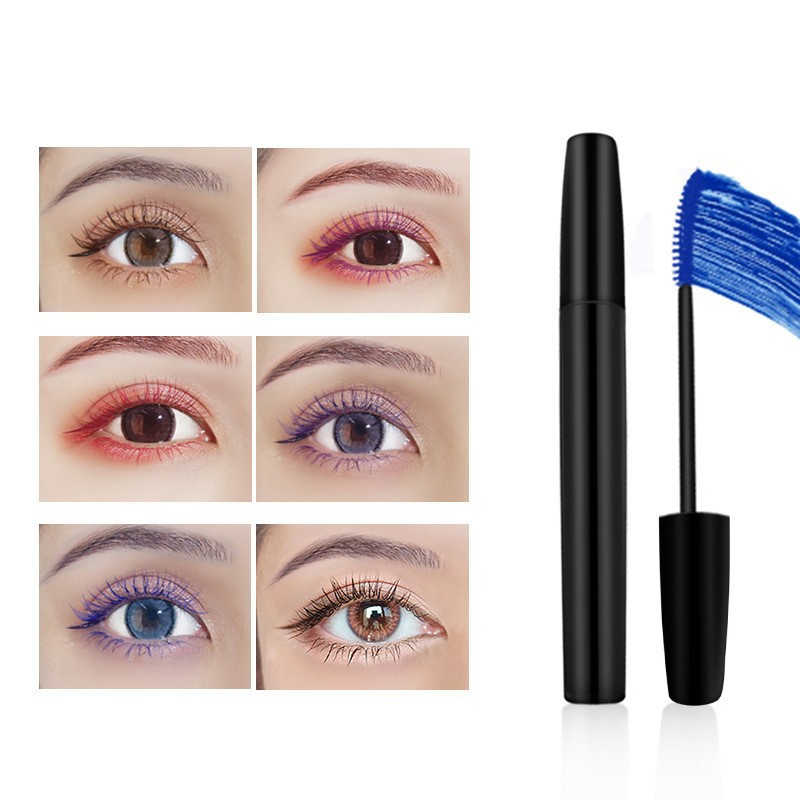 Thick Long Water and Sweat Resistant Color Mascara