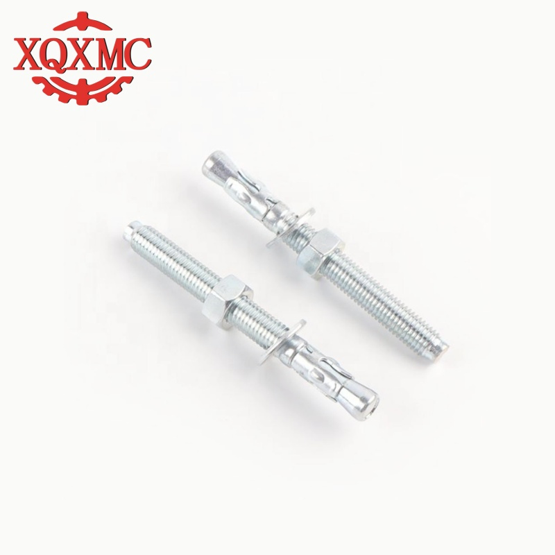M12*100 Carbon Steel Galvanized Expansion Wedge Anchor Bolts