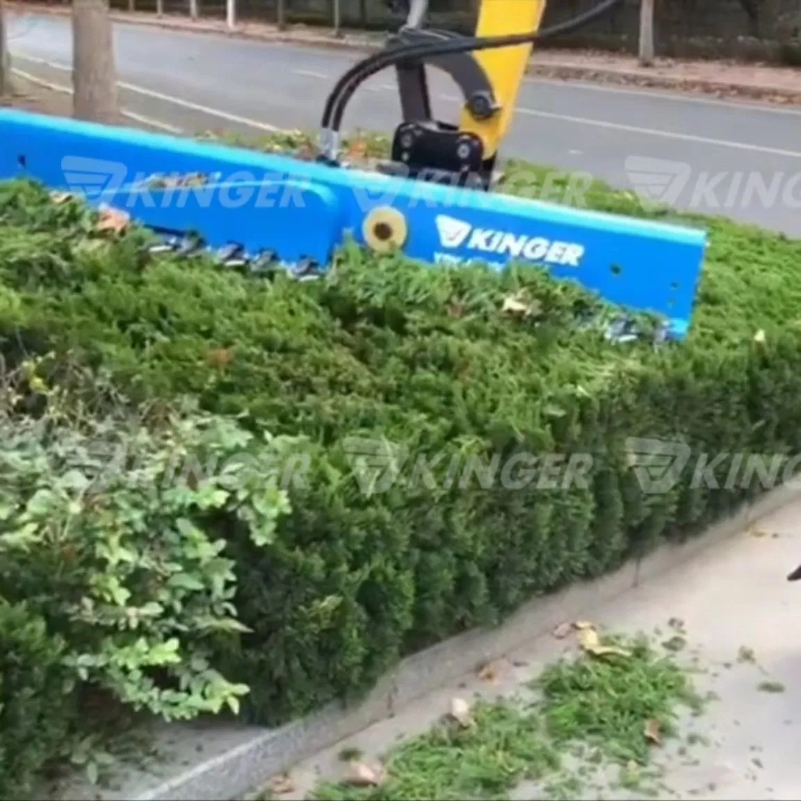 Kinger Factory Directly Sale Hedge Trimmer with Imported Sharp Cutting Blade for Excavator with CE ISO Approval