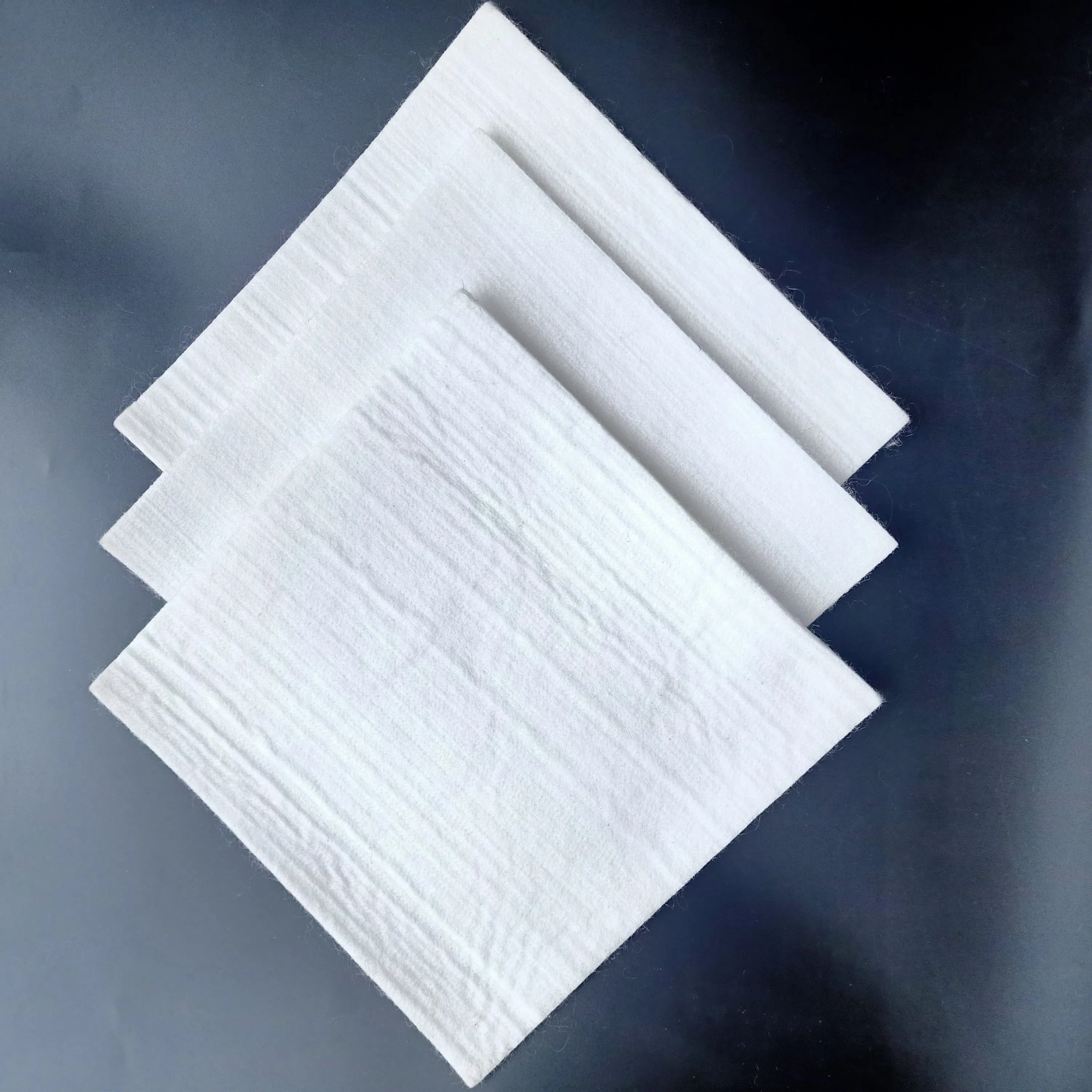 Pet Polyester Filament Long Fiber Needle Punched Nonwoven Geotextile for Civil Engineering