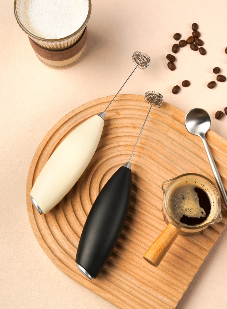 Electric Drink Coffee Mixer Milk Foam Maker Coffee Beater Chargeable Powerful Milk Frother Handheld Foam Maker for Lattes