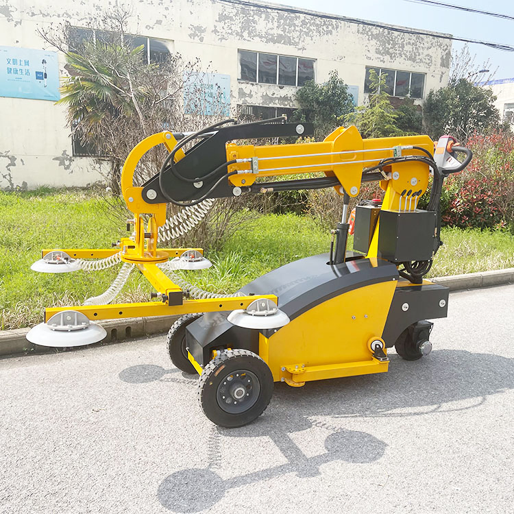 Rubber Construction Shovel Vacuum Tube Lifter 400kg Glass Installation Vehicle