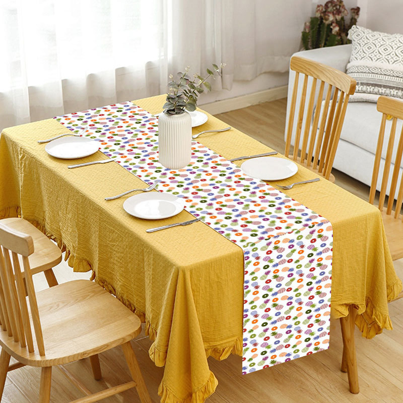 Fruit-Themed Table Flags, Living Room Party Table Decoration, Christmas Table Flags, and Festival-Themed Table Flags