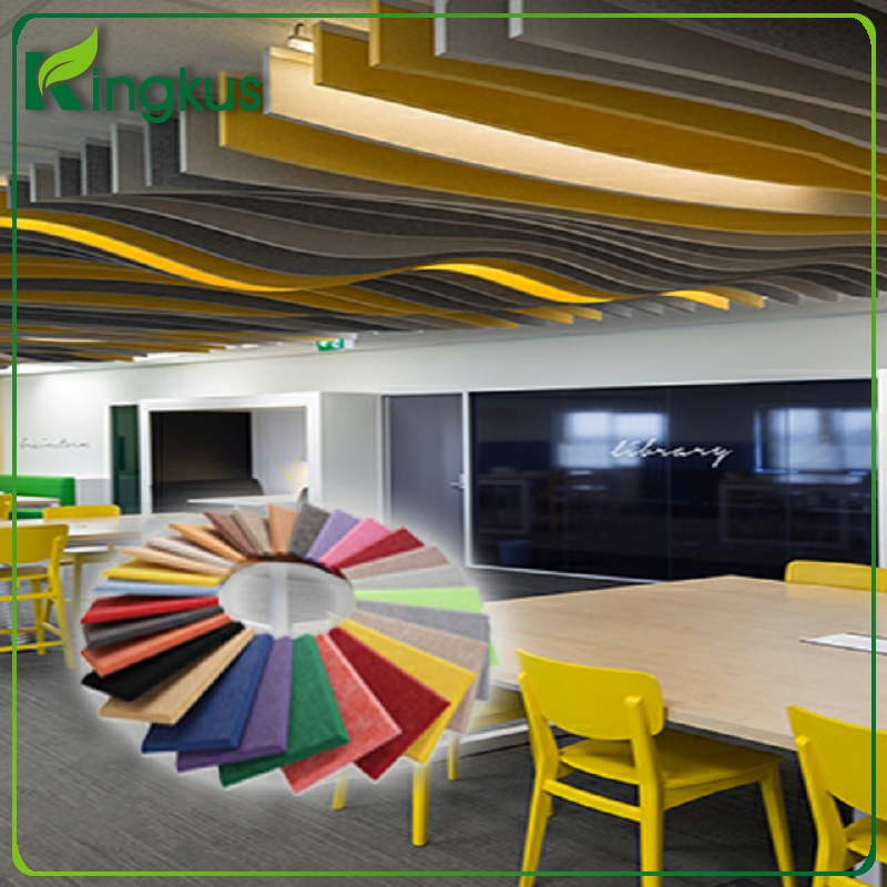 Double Sides Smoothly Sound Absorb Pet Panel