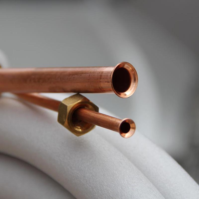 Domi Air Conditioner Parts Connecting Pipe Pancake Copper Pipe