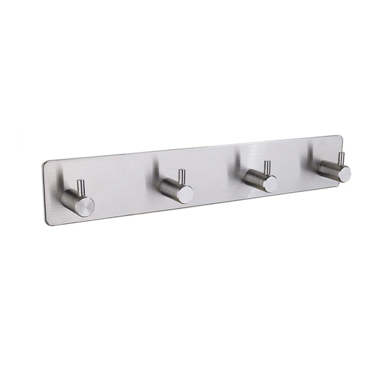 New Wholesales Custom Hotel Bathroom Robe Hook Bathroom Accessories Set Metal Hooks for Clothes Hanger Wall Hooks & Coat Racks