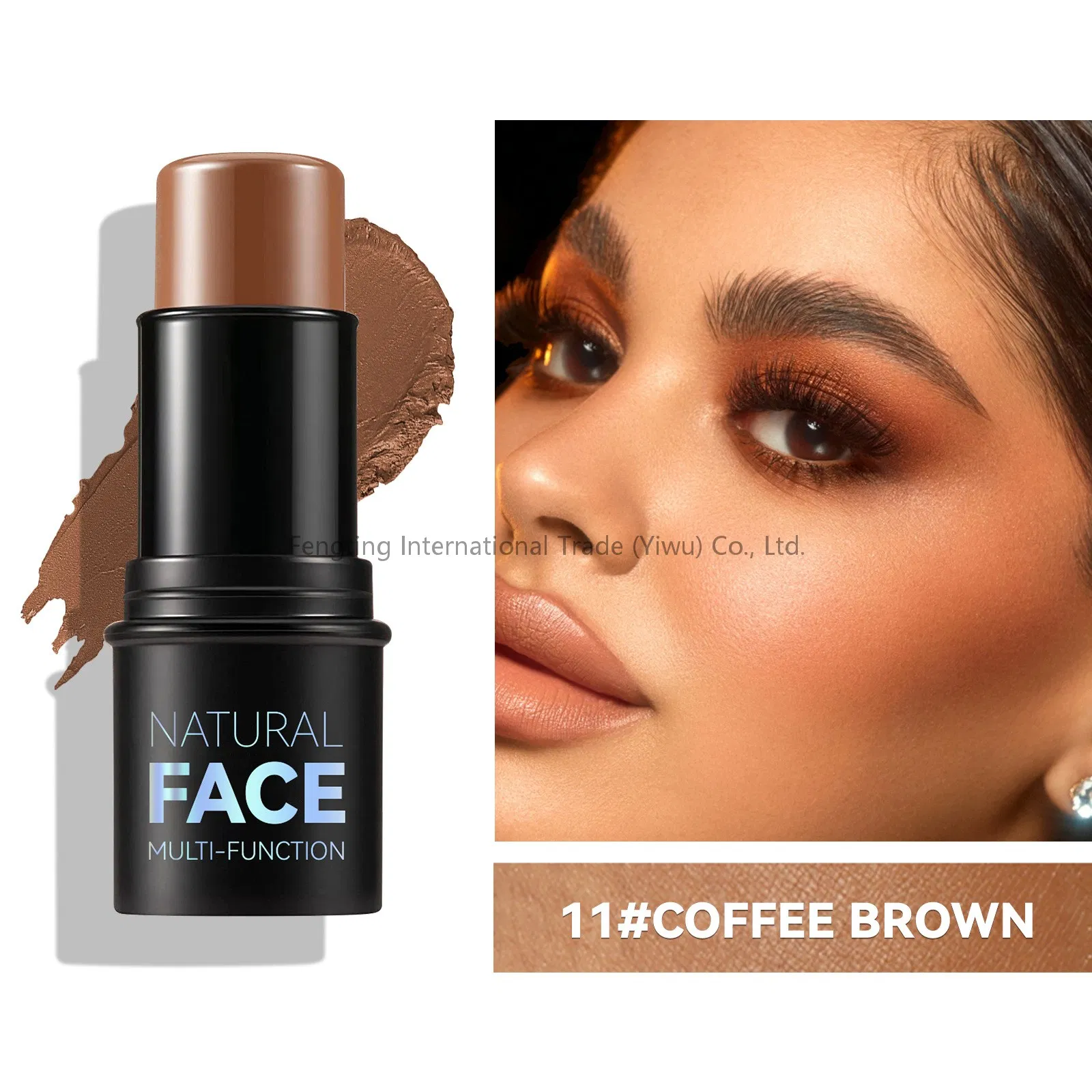Private Label Customize Nose Shadow Highlighter Factory Direct Sale Multi-Functional Three-Dimensional Highlighter Stick
