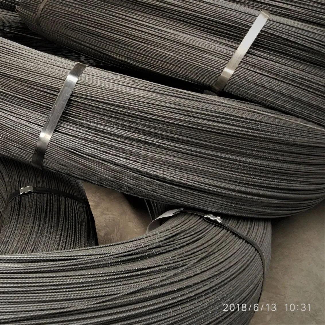 4.80mm Helical Ribbed PC Wire for Kenya Electric Poles