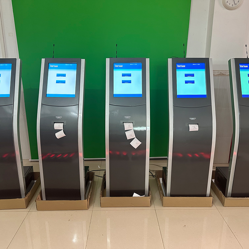 Wireless Waiting Call Automatic Queuing Ticket Dispenser Machine Bank Queue Management System Touch Screen Kiosk