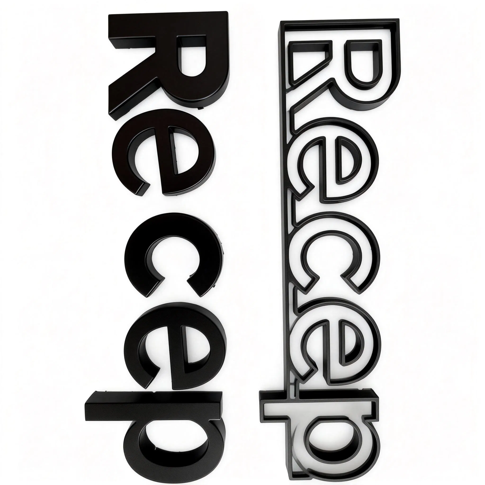 Tst-Cls Polished Stainless Steel Letter Sign for Customized Decoration