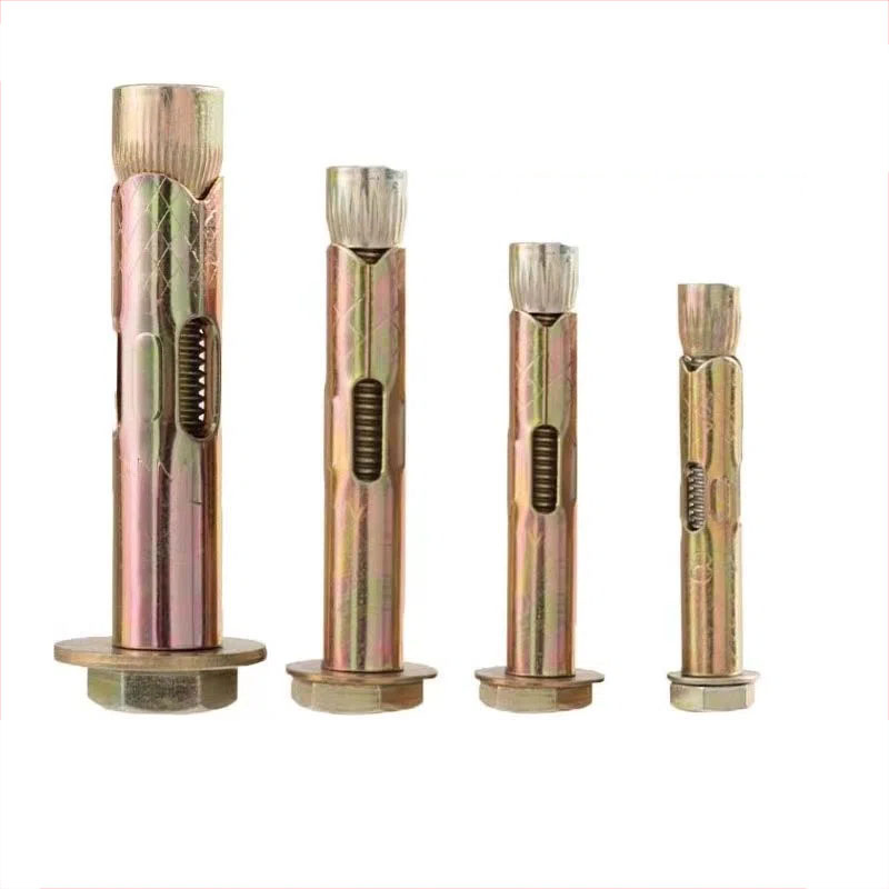 Анкерный болт с распорной гильзой и гайкой