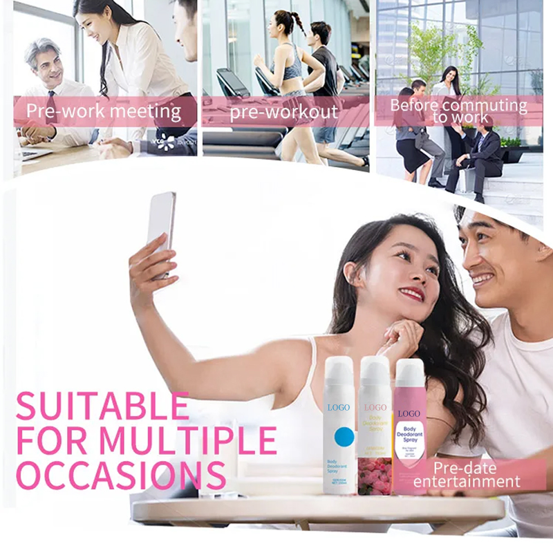 OEM ODM Manufacturer Aerosol Cosmetics Perfume Water Spray Manufacturer Factory Custom Deodorant Antiperspirant Spray