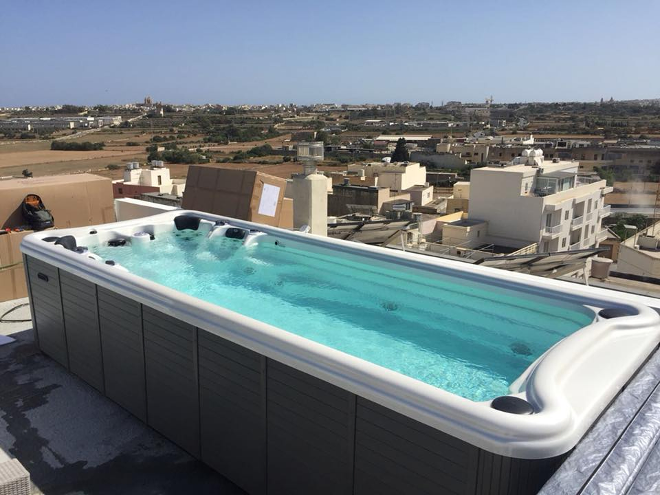 Наружный акриловый массажный спа-бассейн