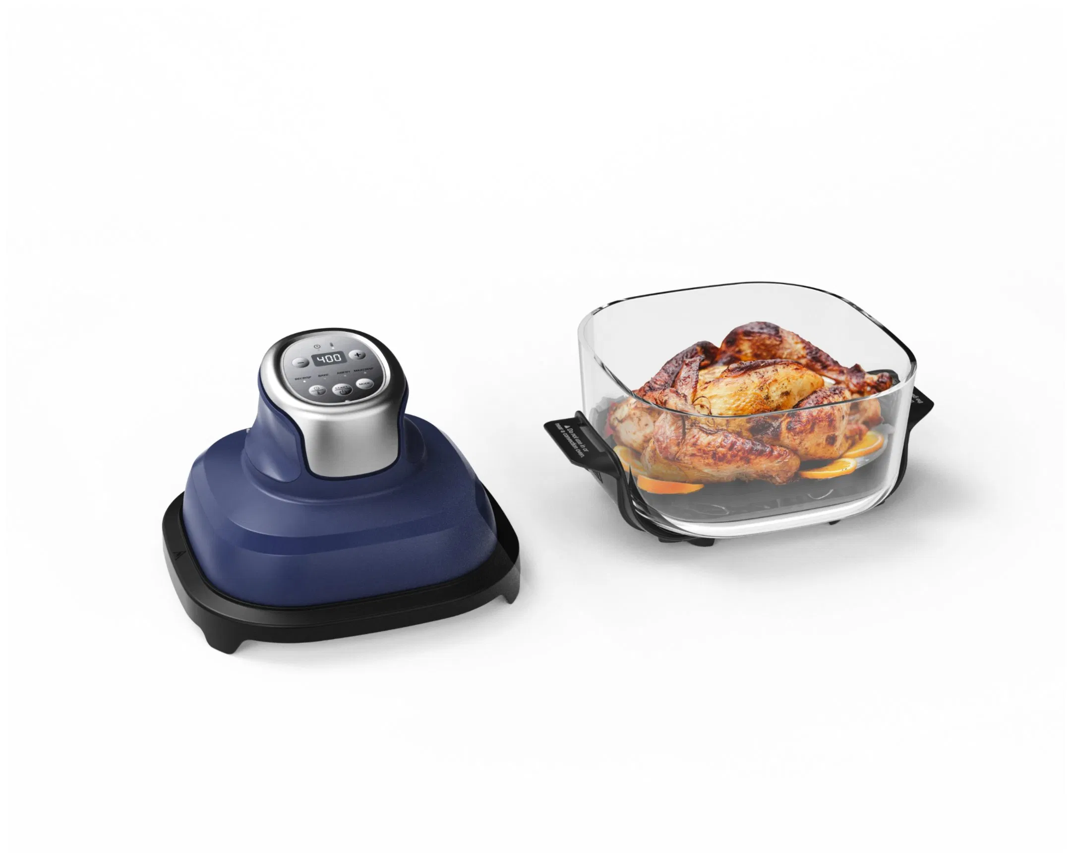 Premium 4.5L Glass Air Fryer for Healthy Cooking